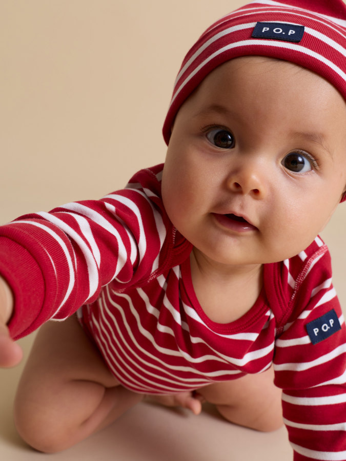 Weihnachtsmütze, gestreift Weihnachtsmütze, gestreift